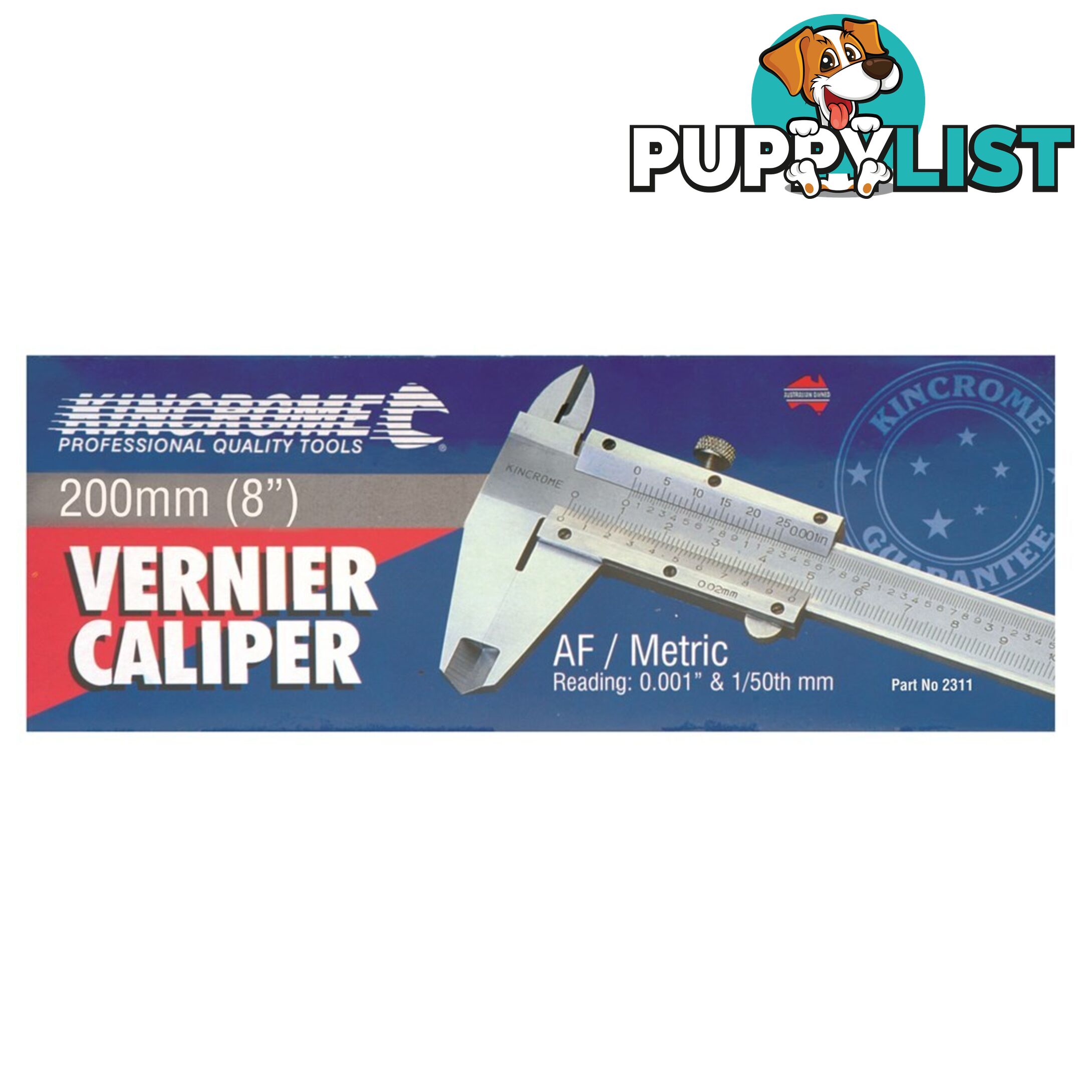 Vernier Calipers 150mm (6") Kincrome 2311