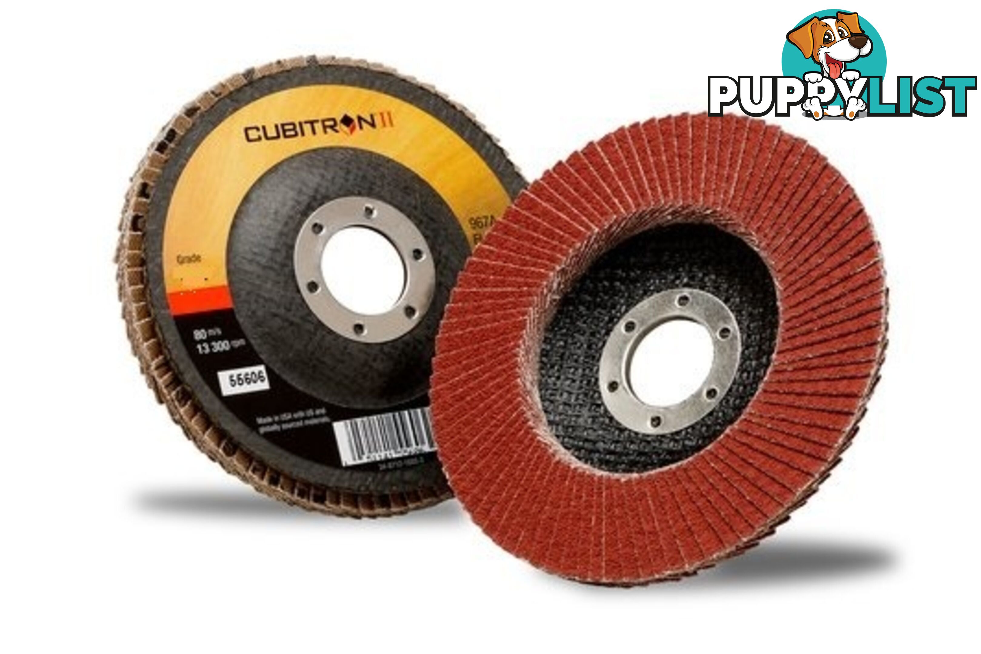 Cubitron II Flap Disc 125mm 5'' 40 Grit 967A 3M XA009101032 Pack of 5