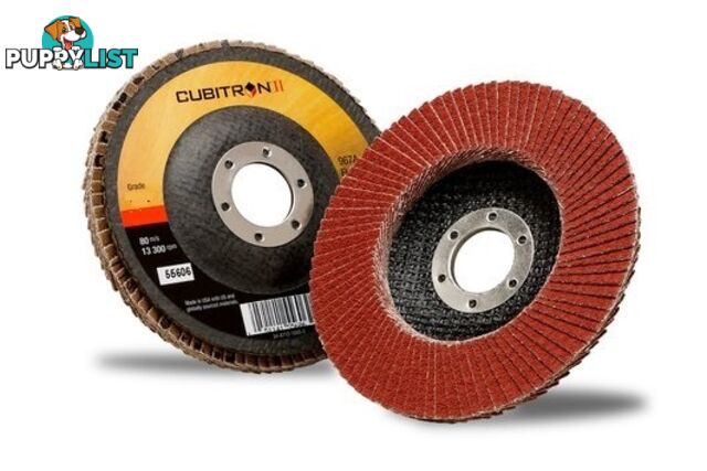 Cubitron II Flap Disc 125mm 5'' 40 Grit 967A 3M XA009101032 Pack of 5