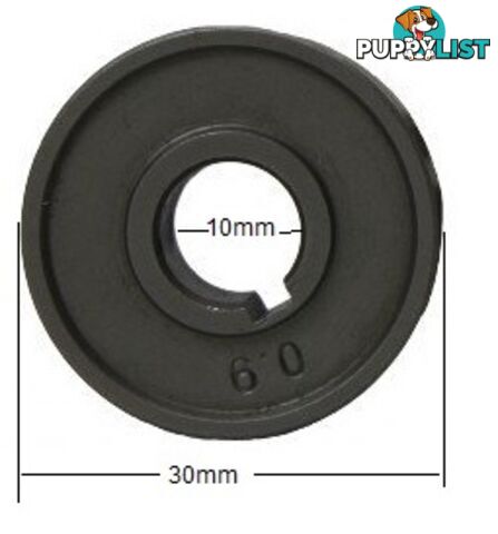 Feedroller 30mm OD 10mm ID Unimig FR3010