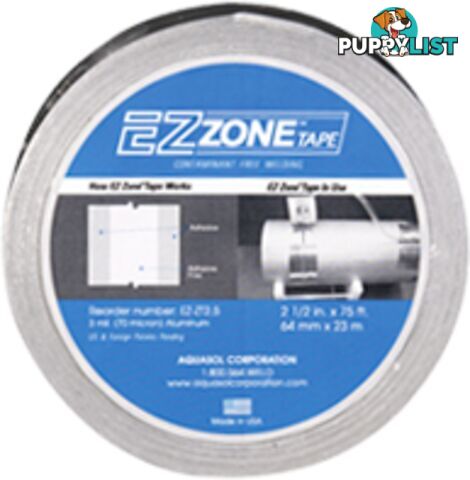 EZ Zone Tape 2.5" x 75 ft. For Contaminant-Free Welding EZ-ZT2.5