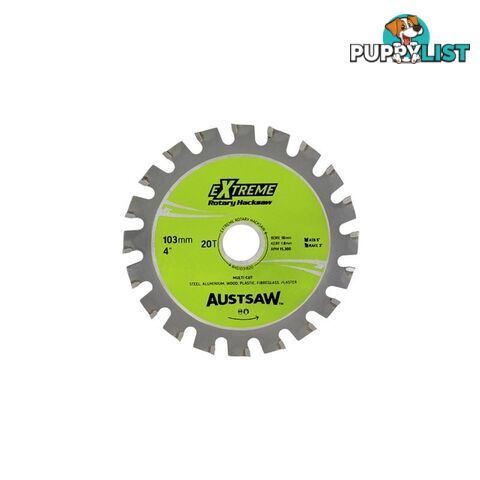 Rotary Hacksaw Blade 103mm 4" 16mm Bore 20 Teeth RHS1031620