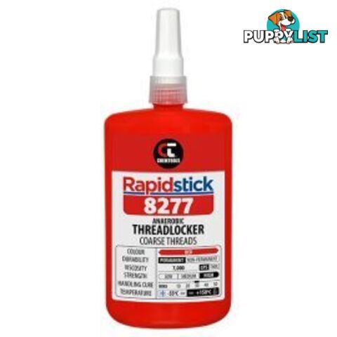 Rapidstick 8277 Threadlocker 250ml High Strength