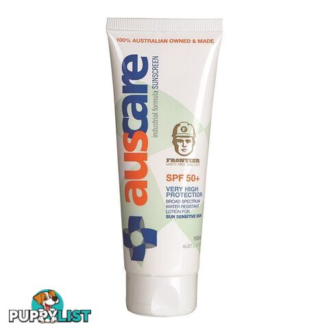 Frontier Auscare Sunscreen 250ml Flip Top Bottle