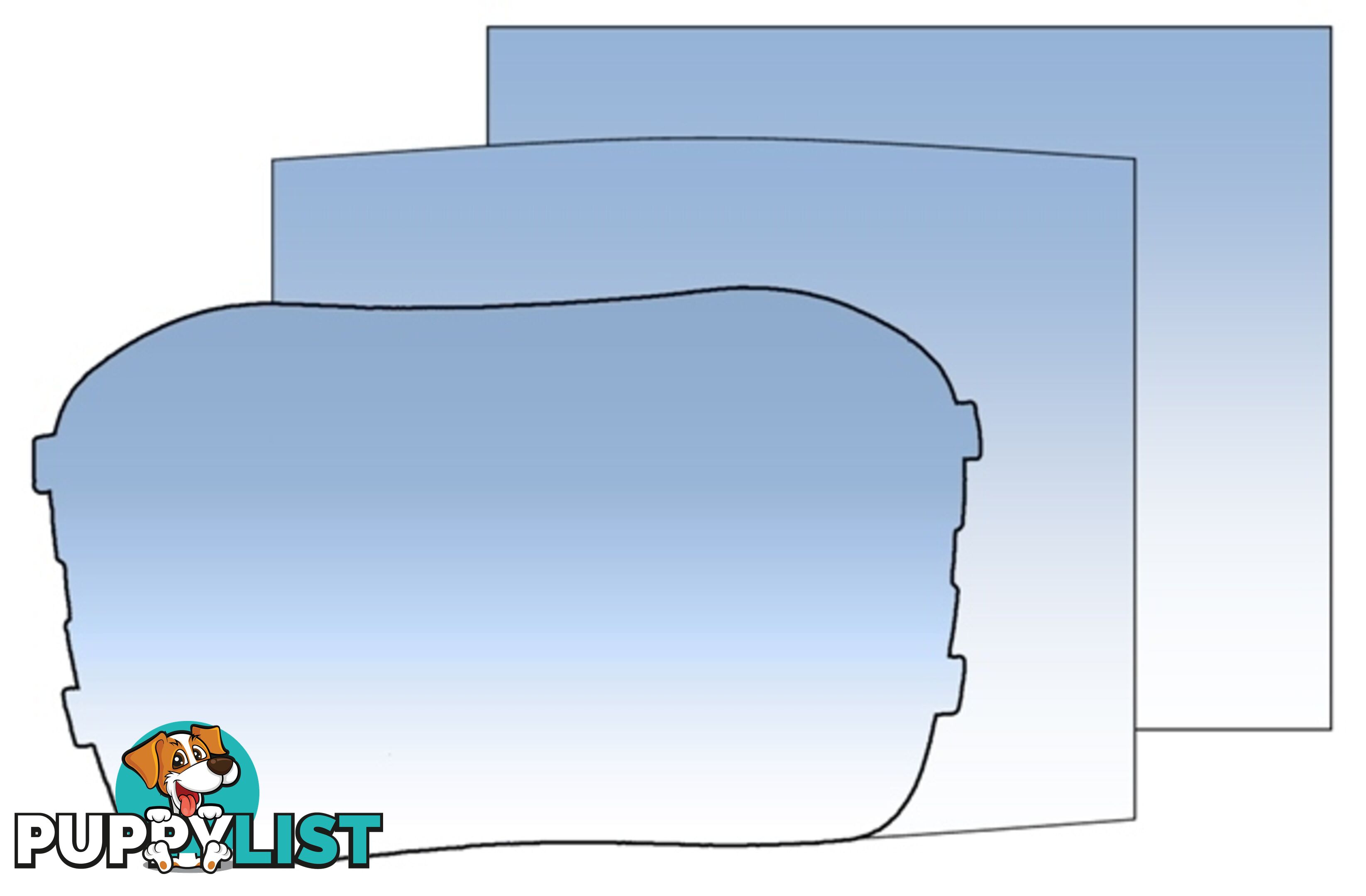 Clear Outer Lens 115 x 104mm Suits Weldclass Promax 200/350 PKT:10