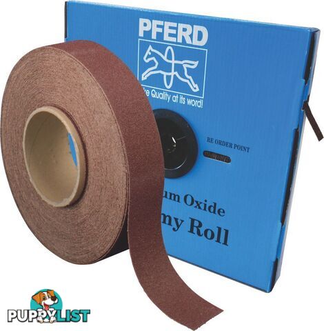 Abrasive Handy Roll 50mm x 50m 320g Pferd 47300057