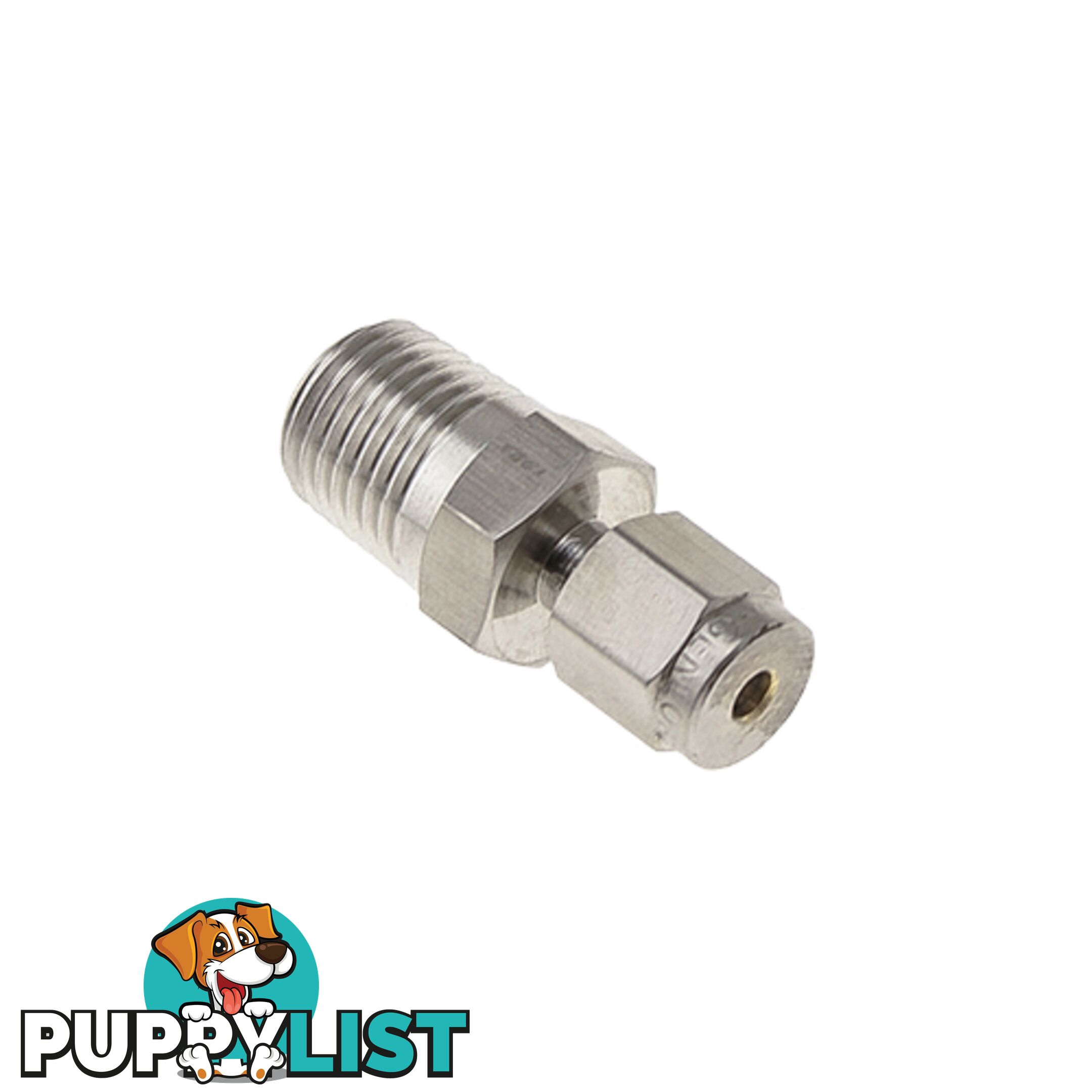 Genlok Male Connector 1/4 NPT - 1/4 Genlok