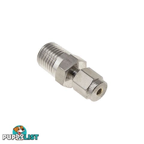 Genlok Male Connector 1/4 NPT - 1/4 Genlok