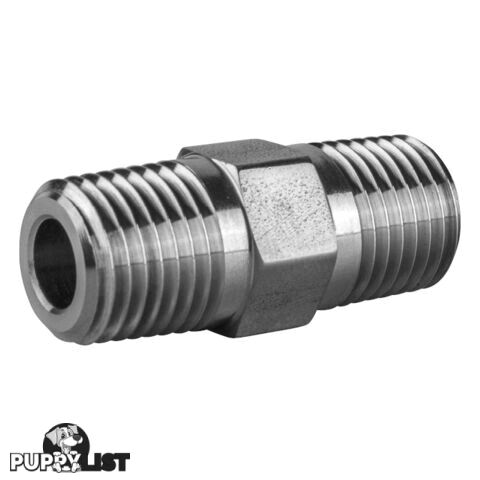 Adaptor Stainless Steel 1/4" NPT M - 1/4" NPT M Tesuco SPRO1R1RS