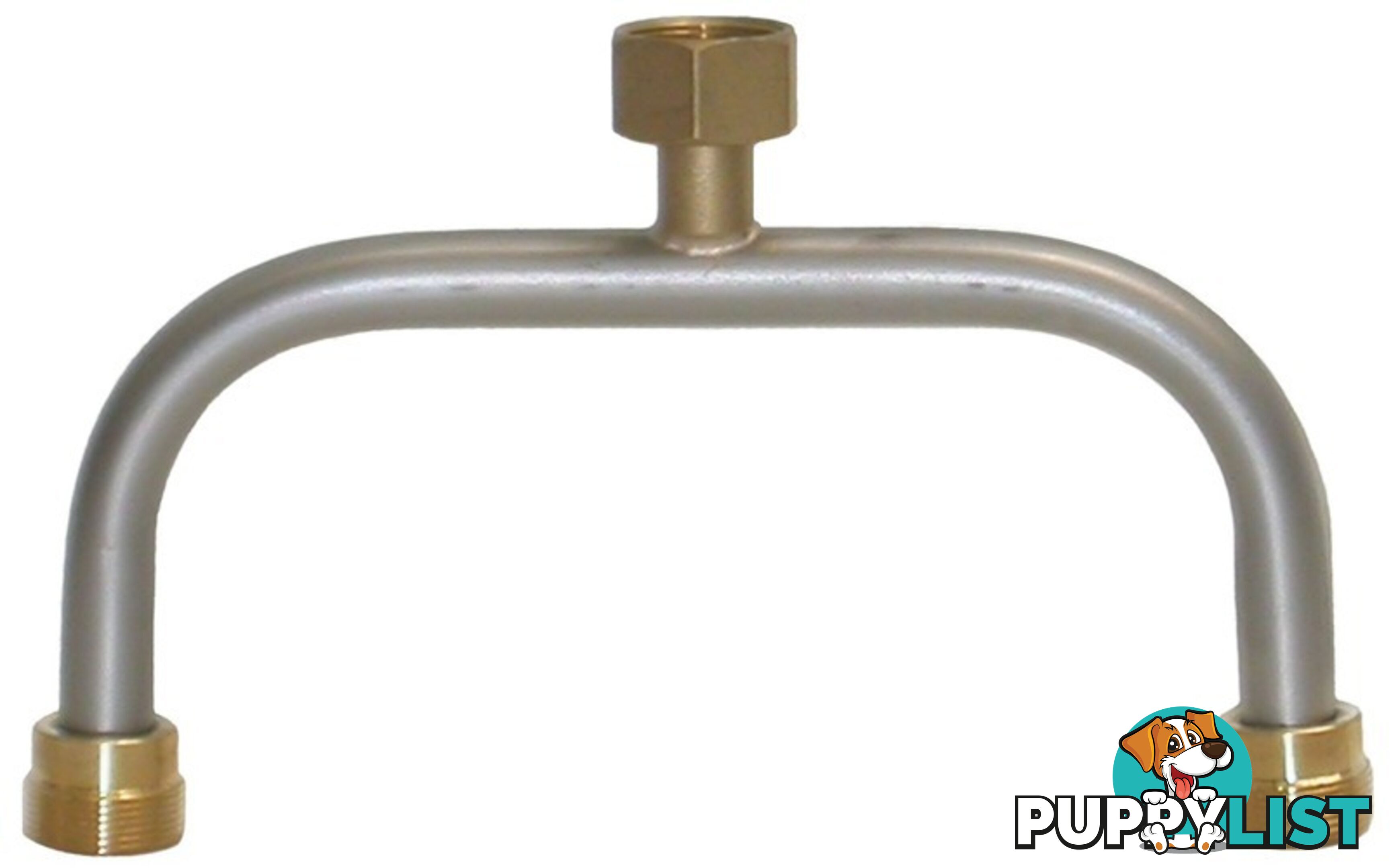 LPG 2 Burner Manifold Inlet: 20 x 1mm RH FM To Suit Broad Flame Burners SBM2B
