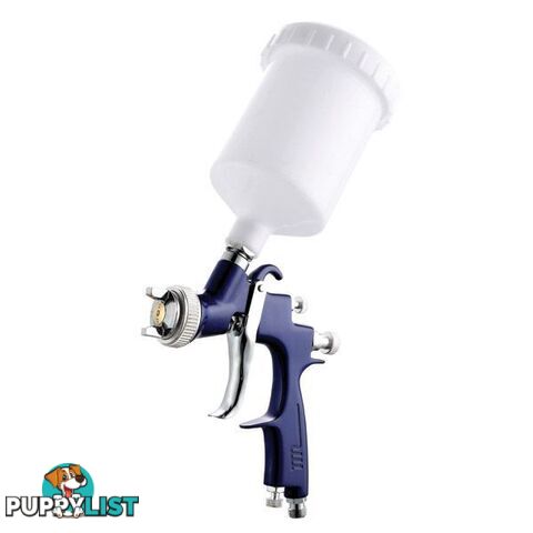 Air Spray Gun Gravity Feed General Purpose 60ml Plastic Pot ITM TM340-903