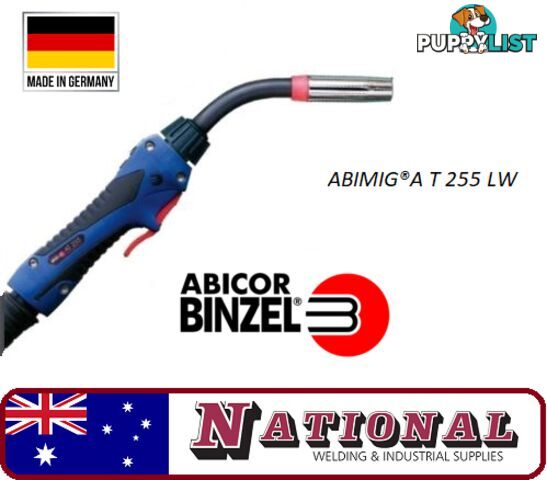 Binzel ABIMIGÂ® AT 255 LW MIG Welding Torch 3 Meters 004.D850.1