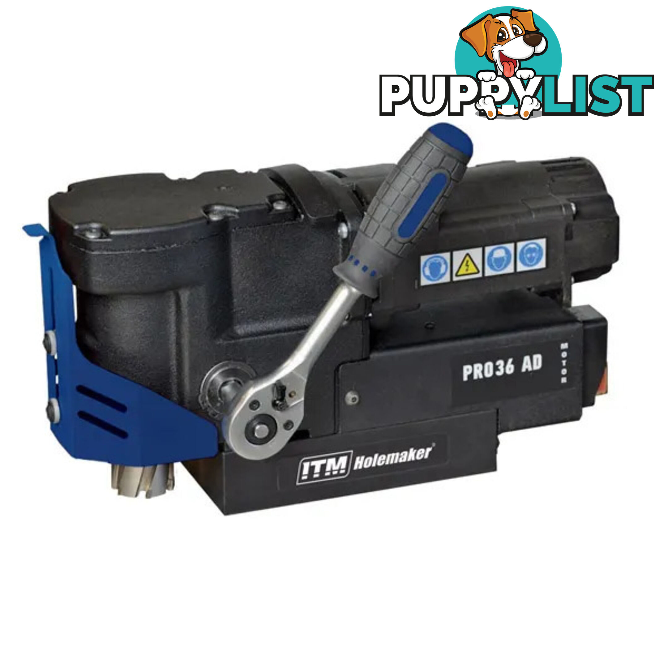 Magnetic Base Angle Drill 240V Holemaker HMPRO36AD