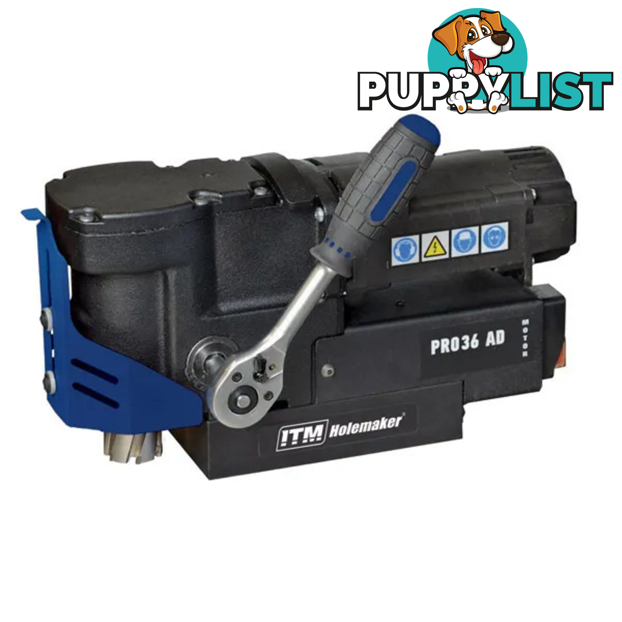 Magnetic Base Angle Drill 240V Holemaker HMPRO36AD