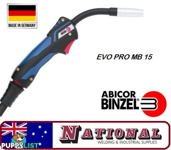 Binzel MB15 EVO Pro MIG Welding Torch 4 Meters 002.0713.1