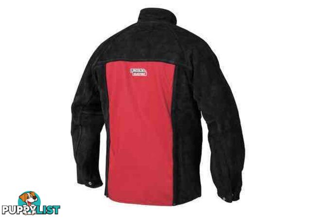 Heavy Duty Leather Welding Jacket LARGE Lincoln K2989-L