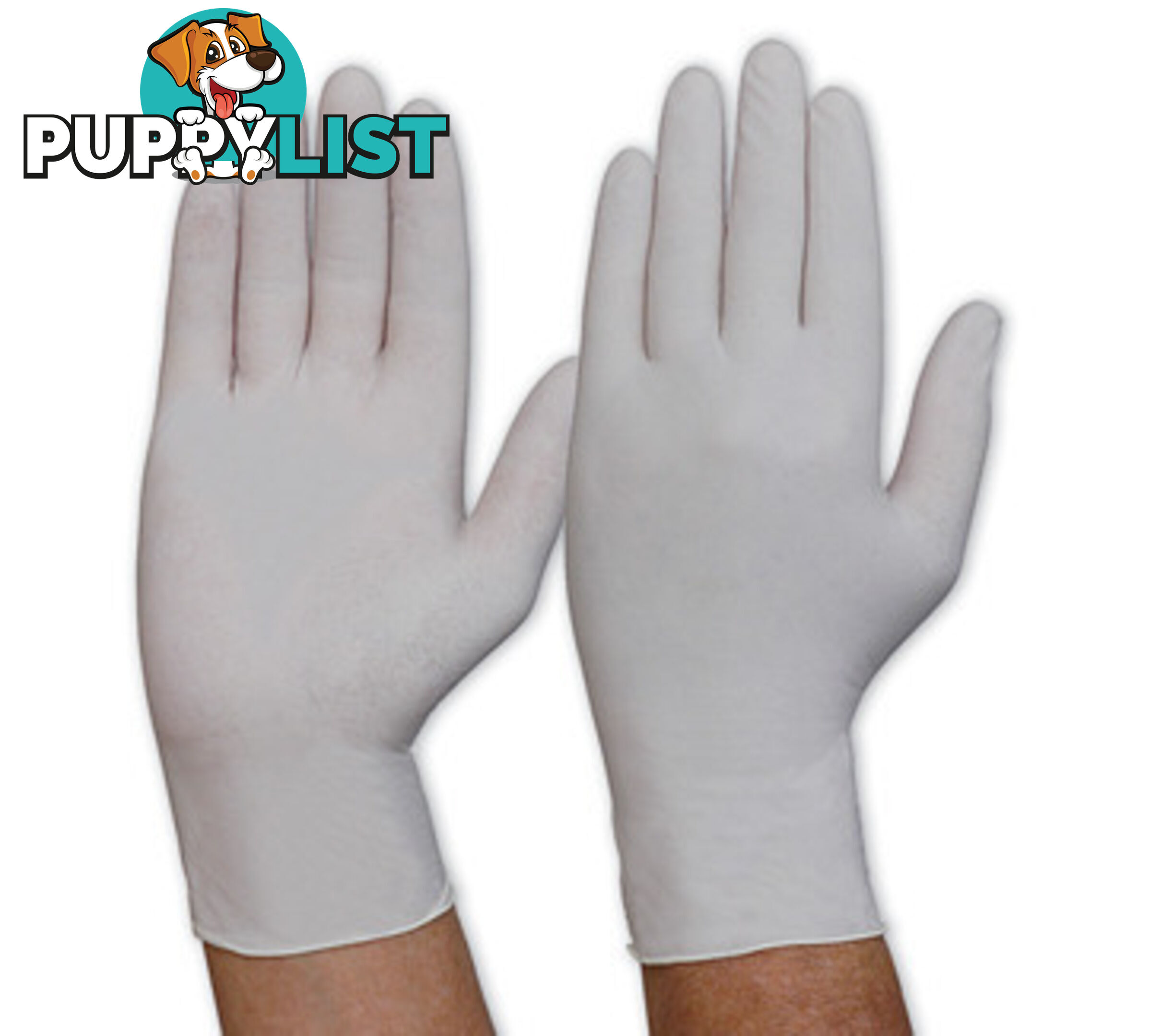 Disposable Latex Powered Gloves Pro Choice MDL Box Of 100