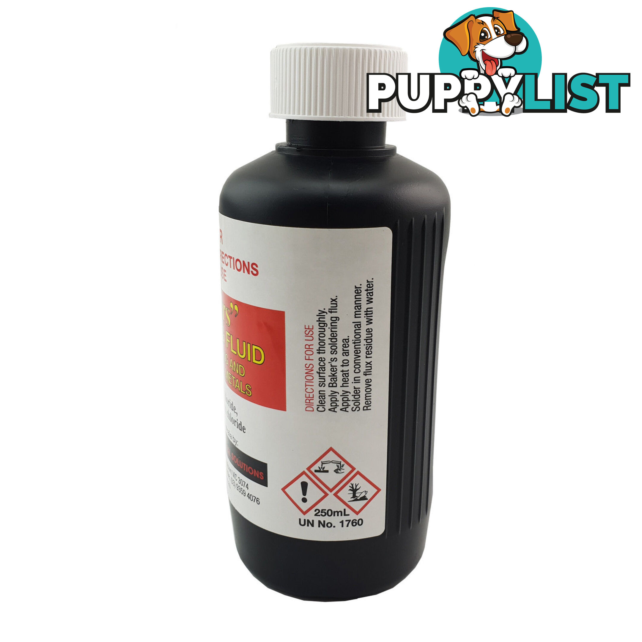 Bakers Soldering Flux Fluid 250ml 00173