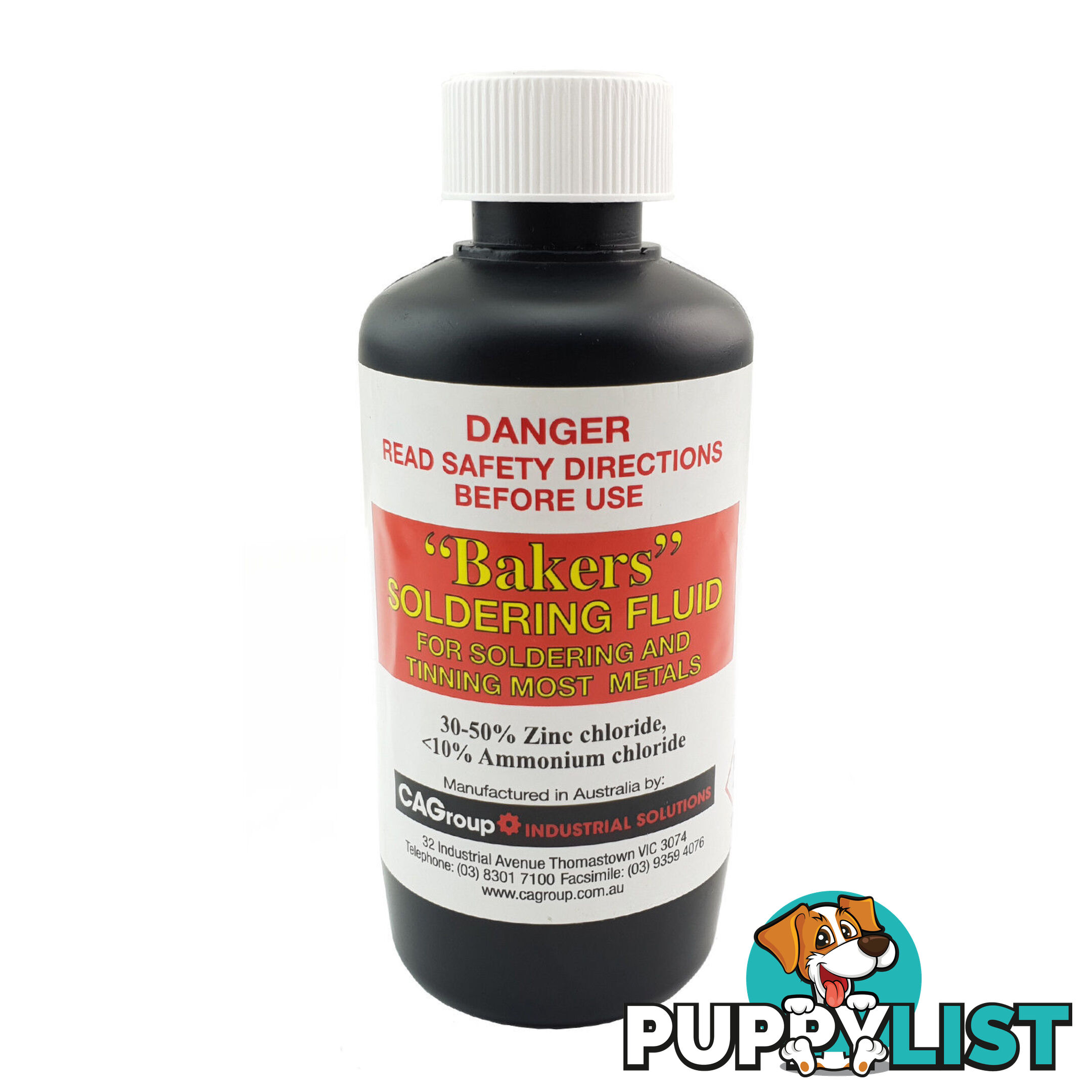 Bakers Soldering Flux Fluid 250ml 00173