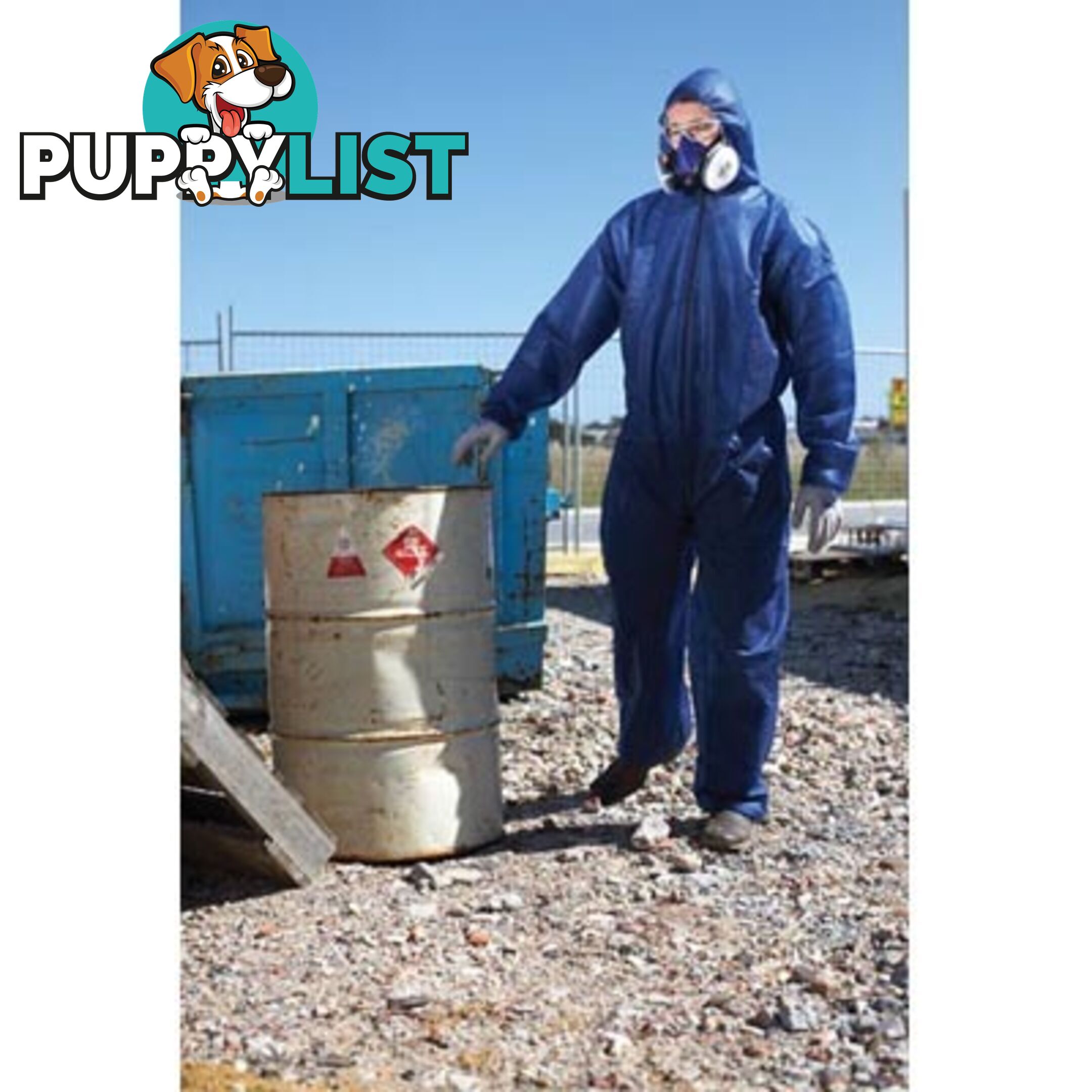 PRO Disposable Coveralls Blue