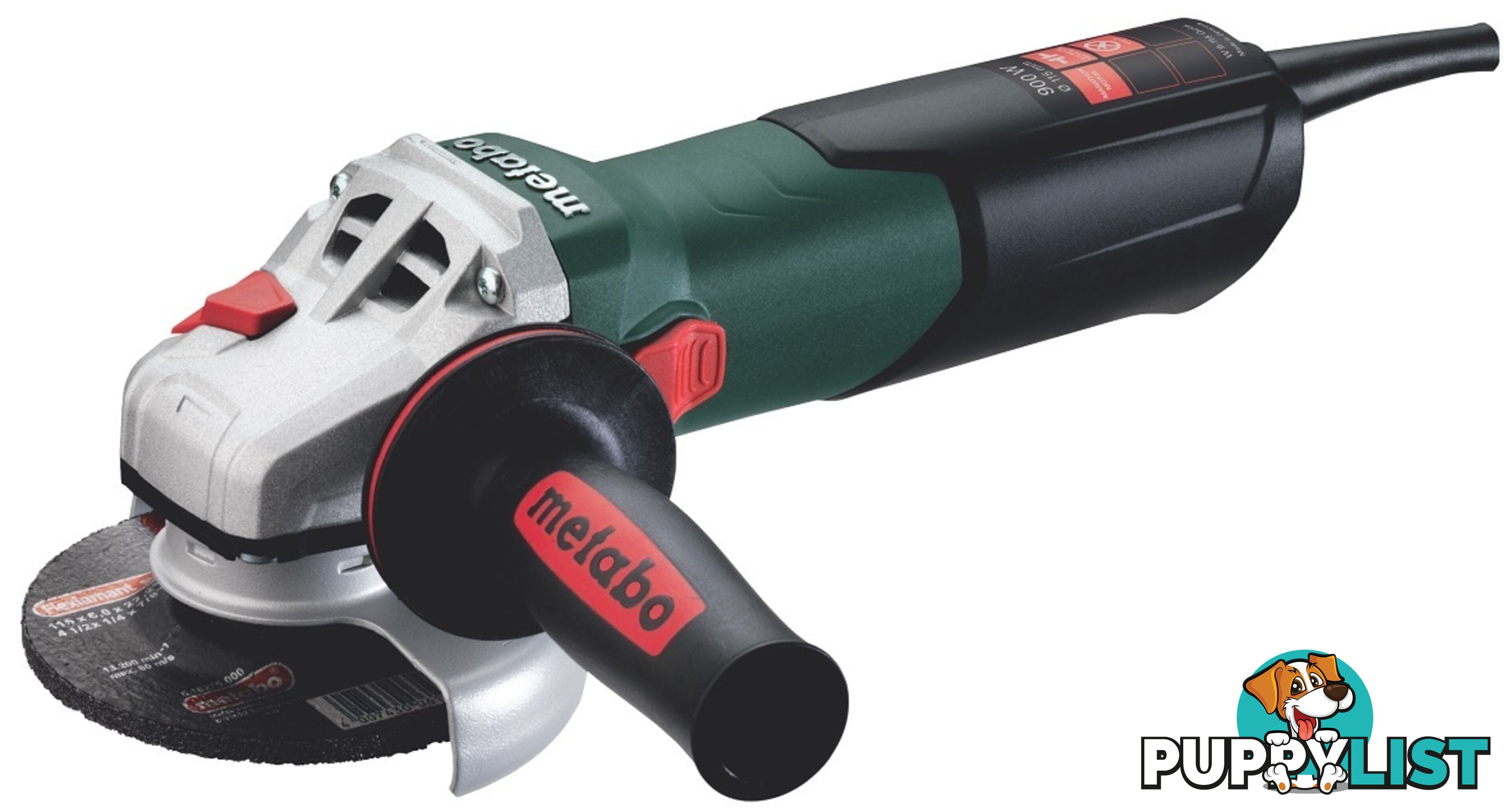 Metabo 900W 115mm Quick 4.5" Angle Grinder W 9-115 Quick 600371190