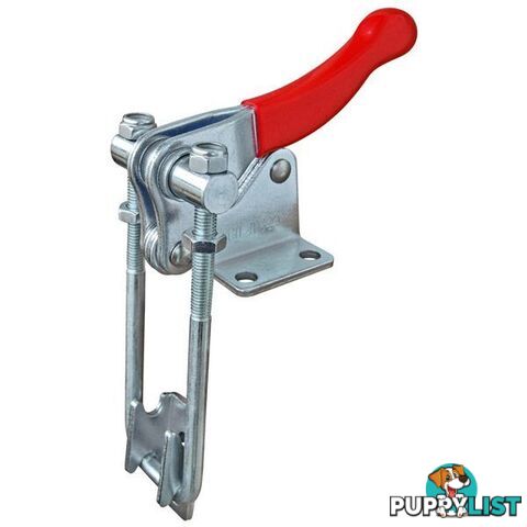 Toggle Clamp Stainless Steel Corner Latch Flanged Base Str Handle 900kg Cap 154mm Reach ITM CH-40344-SS