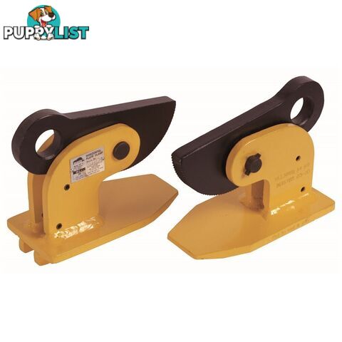 Horizontal Plate Clamp 1.5T 50mm Jaw Opening Beaver 250150A Pair : 2