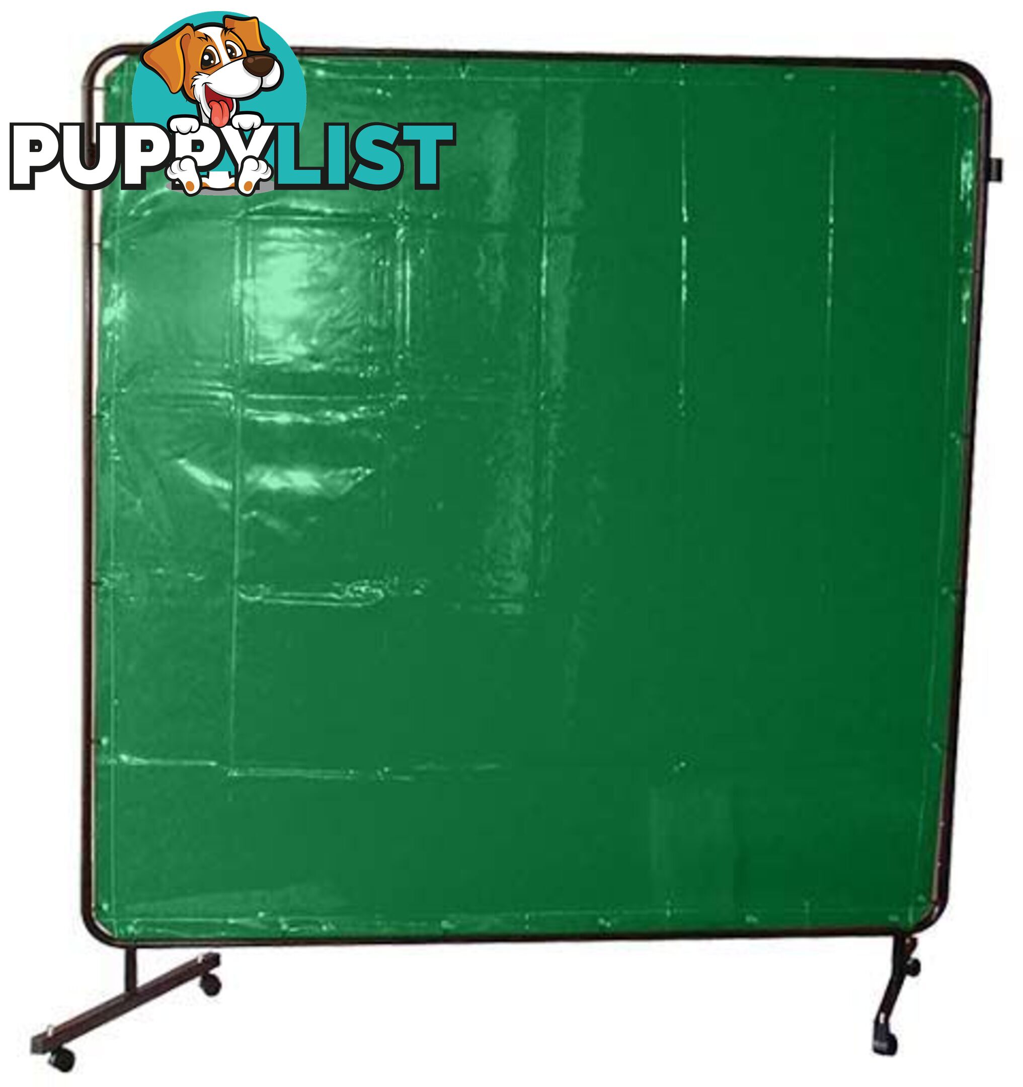 Welding Frame and Curtain Kit Green 1.8 Metres x 1.8 Metres Weldclass WC-03239K