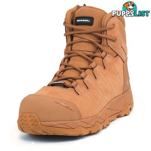 Safety Boots Octane Zip-Up Aus/UK Size 8 Honey Mack MKOCTANEZHHF080