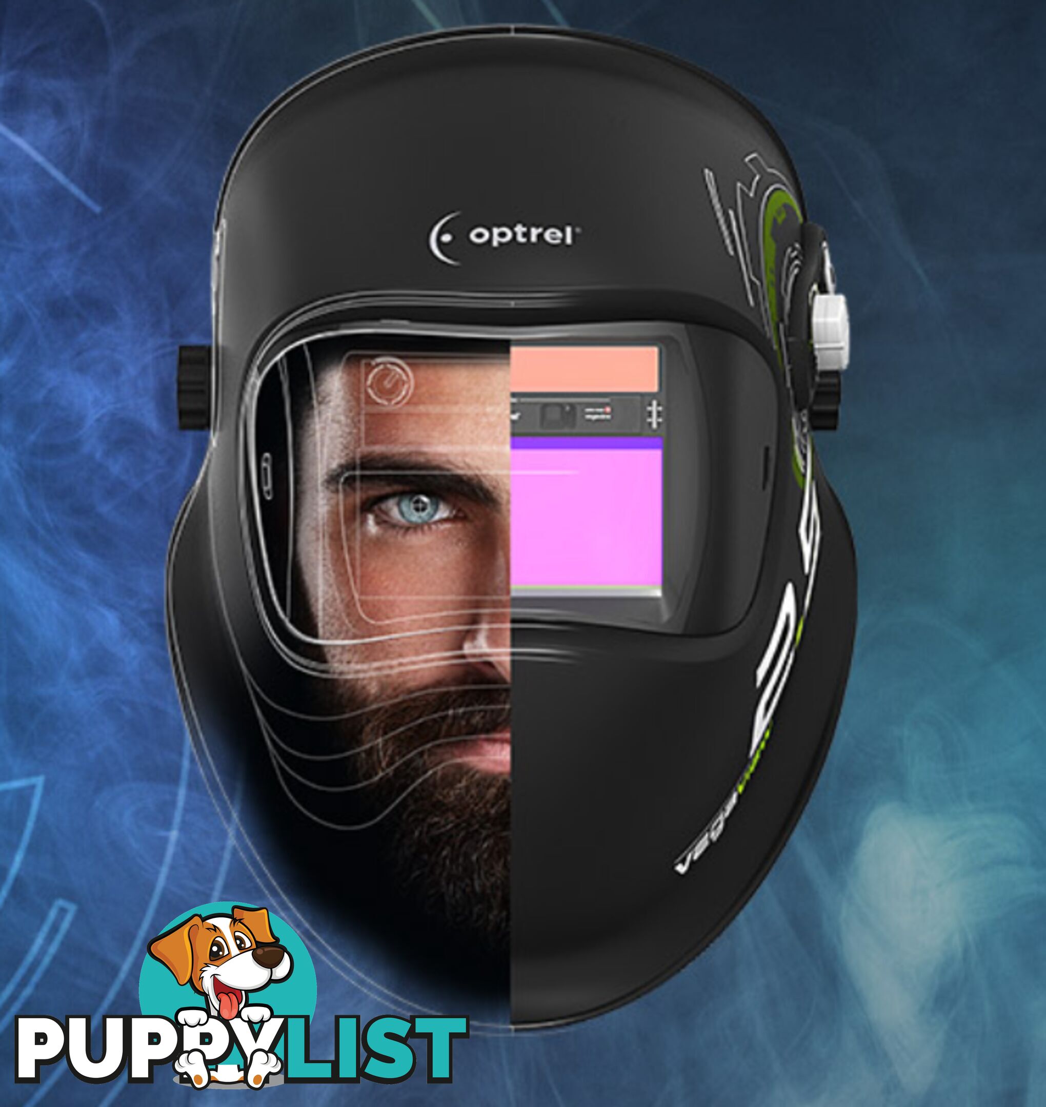 Welding Helmet Vegaview 2.5 Black Optrel 1006.600