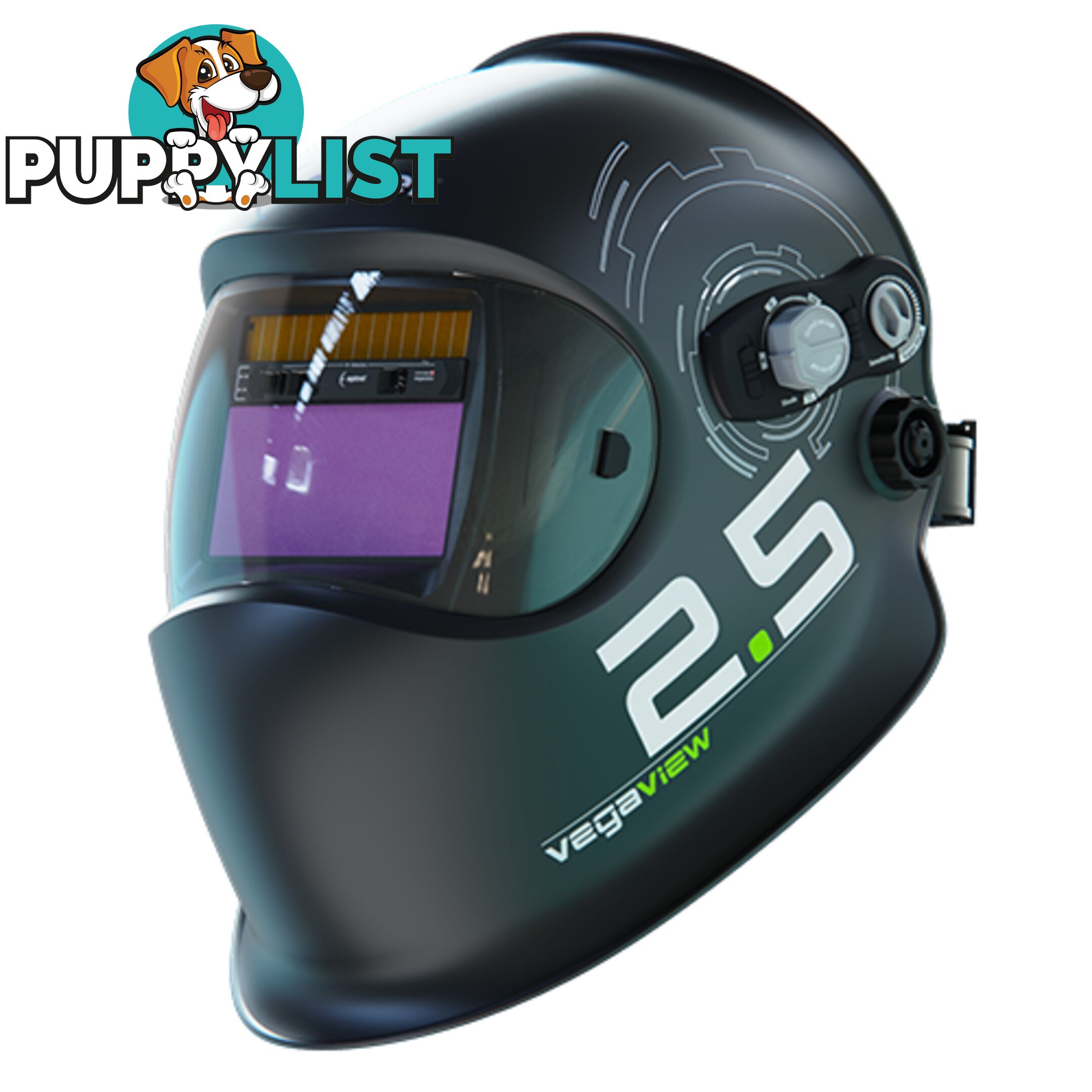 Welding Helmet Vegaview 2.5 Black Optrel 1006.600