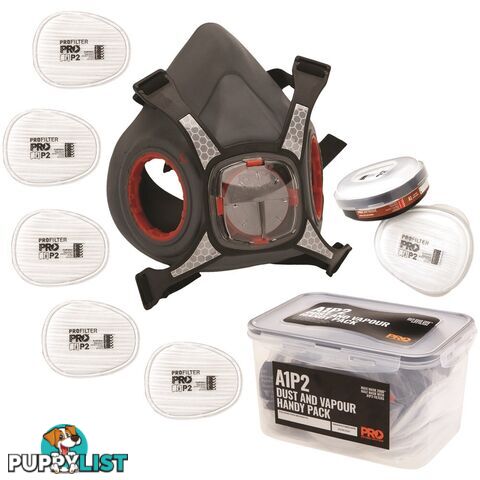 Maxi Mask 2000 Half Face Respirator Spraying Handy Pack HMA1P2-HP