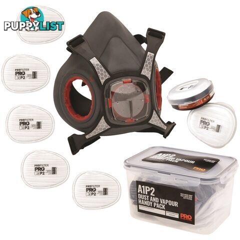 Maxi Mask 2000 Half Face Respirator Spraying Handy Pack HMA1P2-HP