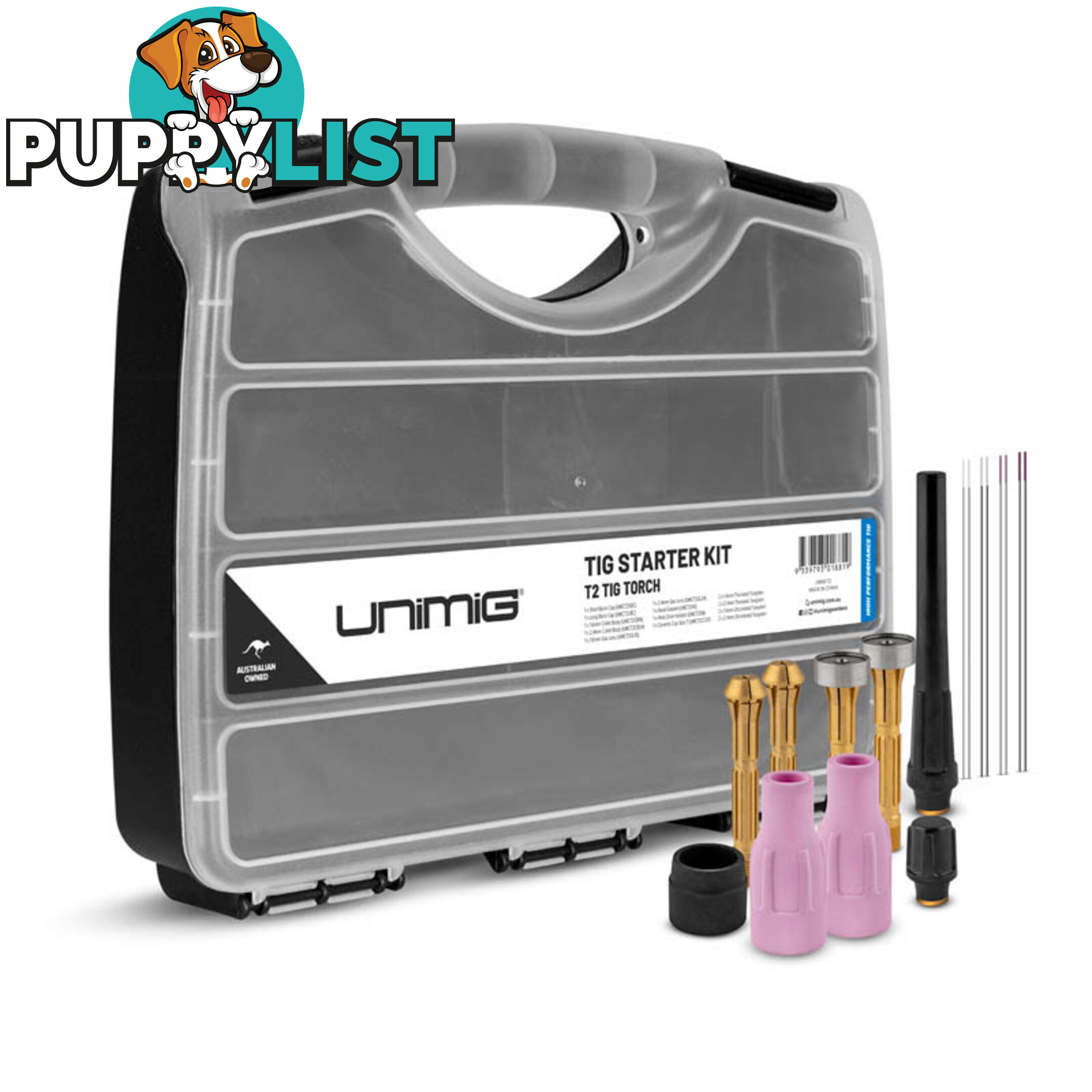 T2 TIG Torch Starter Kit Unimig UMSKT2