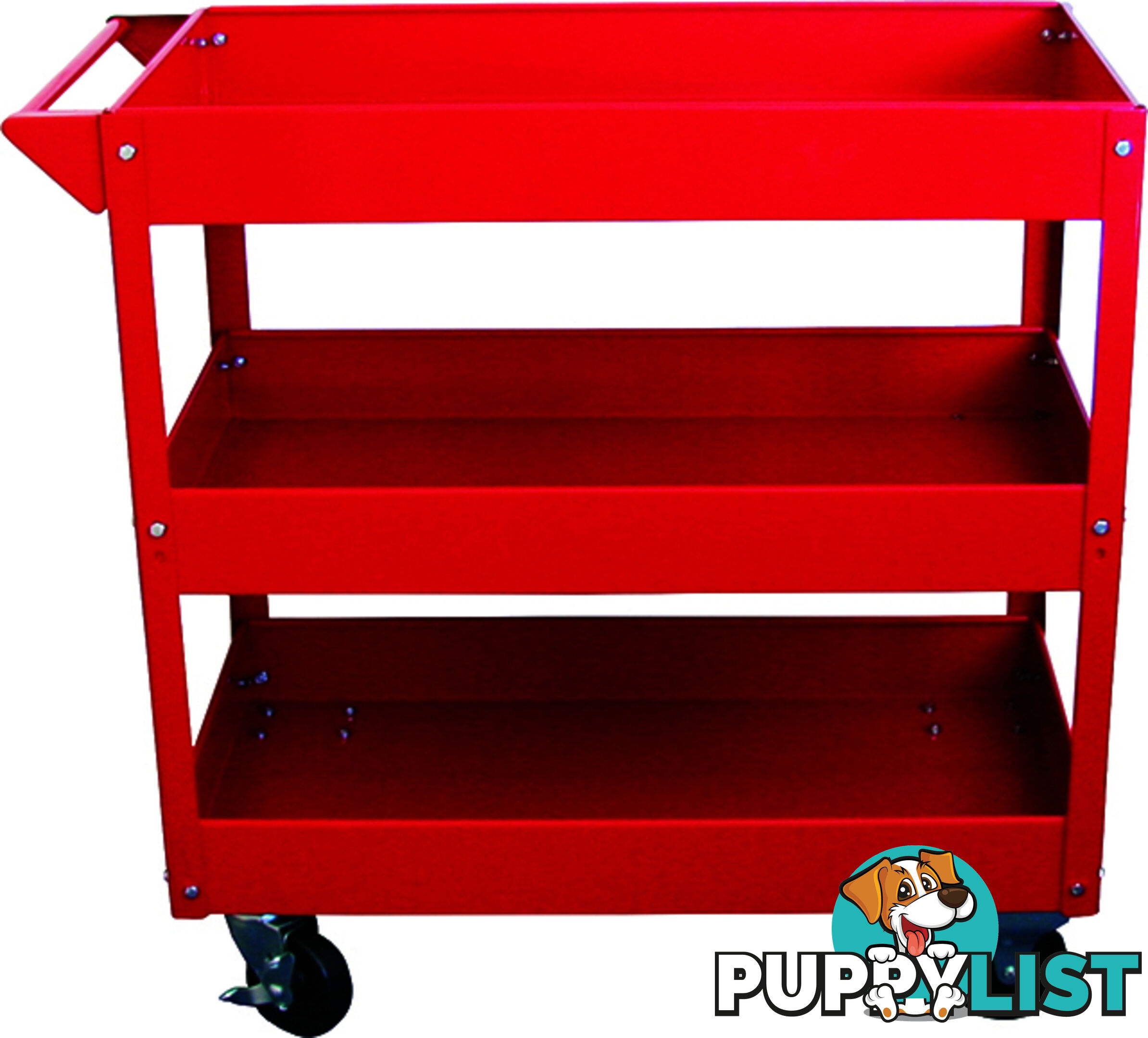 Tool Trolley - 3 Trays Kc Tools TT01