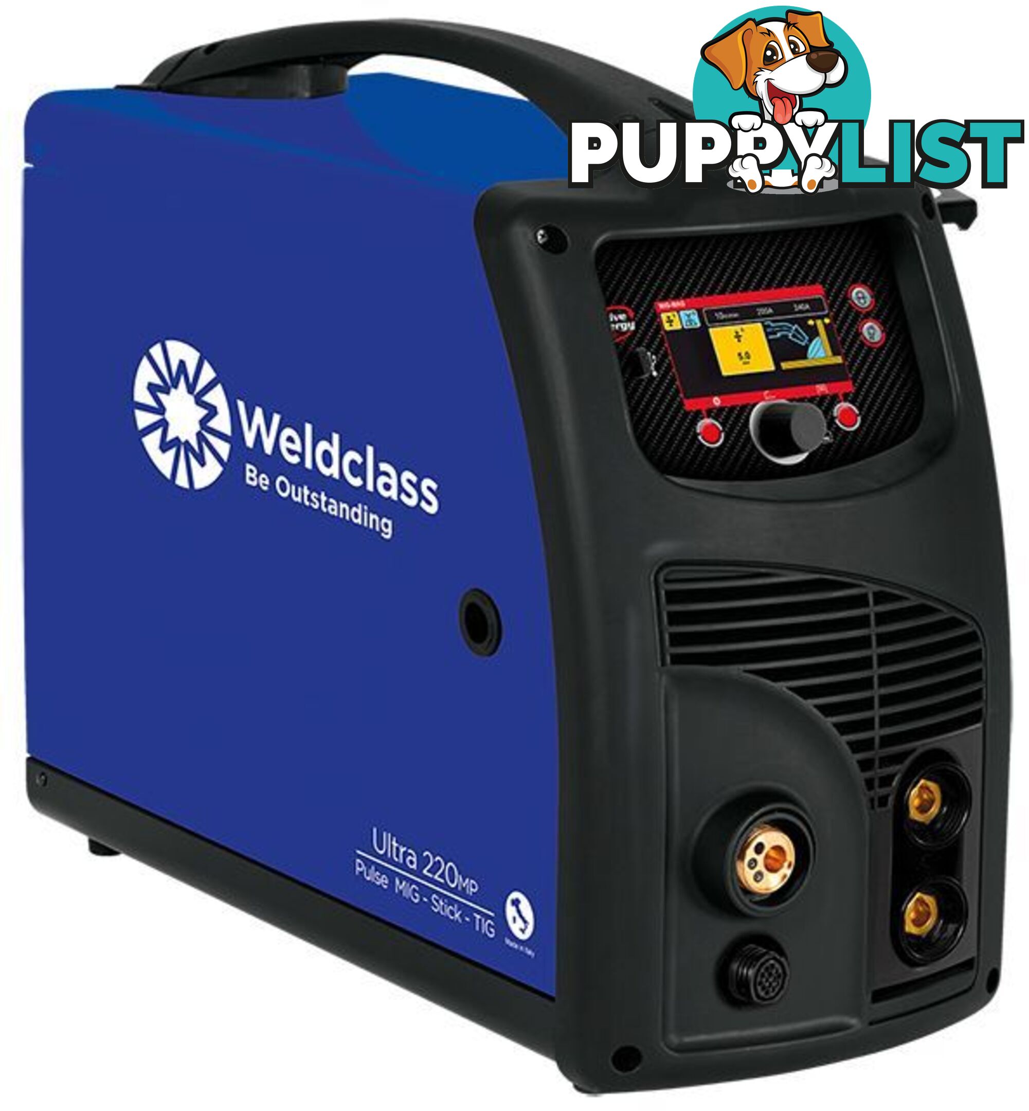 Dual Pulse MIG Welder Ultra 220 With 15Amps Plug Fitted Weldclass WC-220MP