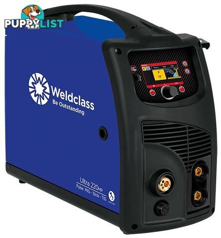 Dual Pulse MIG Welder Ultra 220 With 15Amps Plug Fitted Weldclass WC-220MP