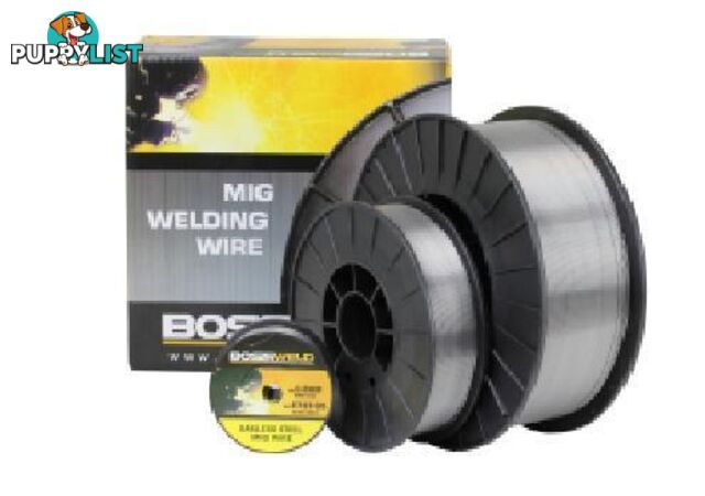 Gasless GS Self Shielded Flux-cored Mig Wire x 0.8mm x 0.9 Kg Bossweld 200342