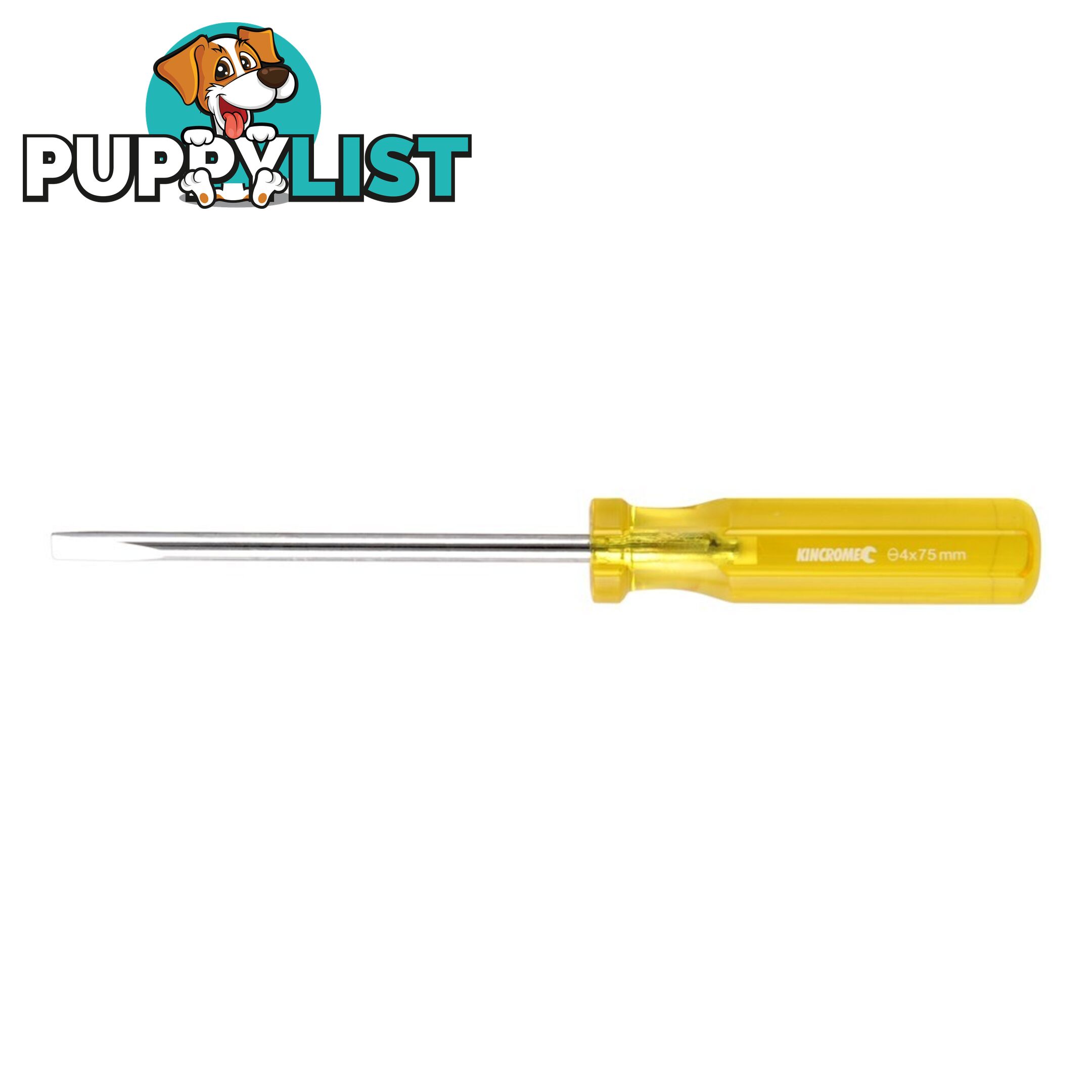 Acetate Screwdriver Blade 4 X 75mm Kincrome K5152