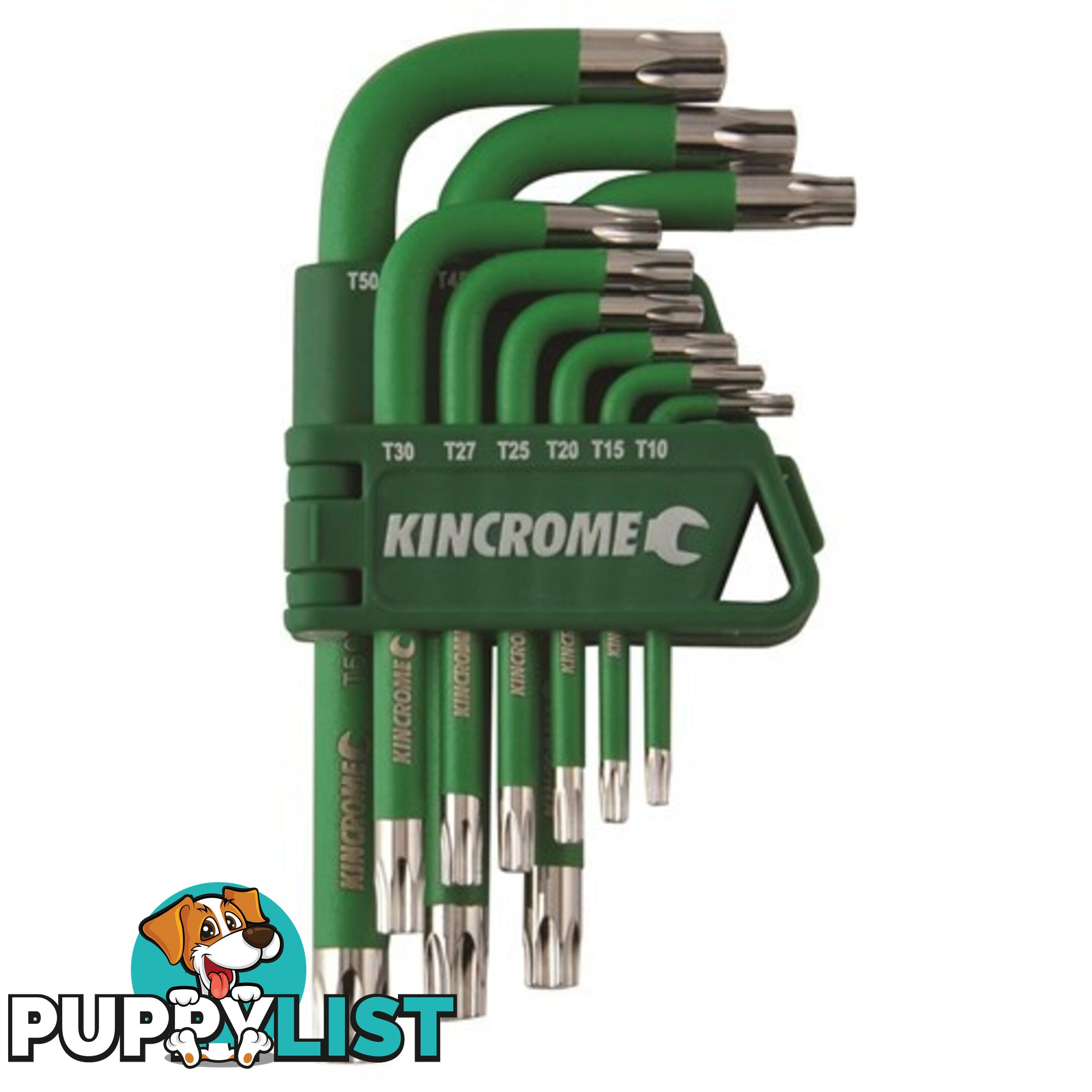 TorxÂ® Key Set Short Series 9 Piece Kincrome K5144