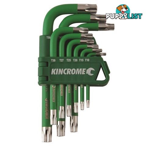 TorxÂ® Key Set Short Series 9 Piece Kincrome K5144