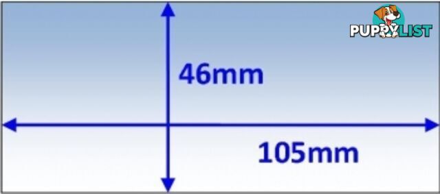 Clear Inner Lens 105 x 46mm Suits Cigweld Weldskill CL10546-5 PKT:5