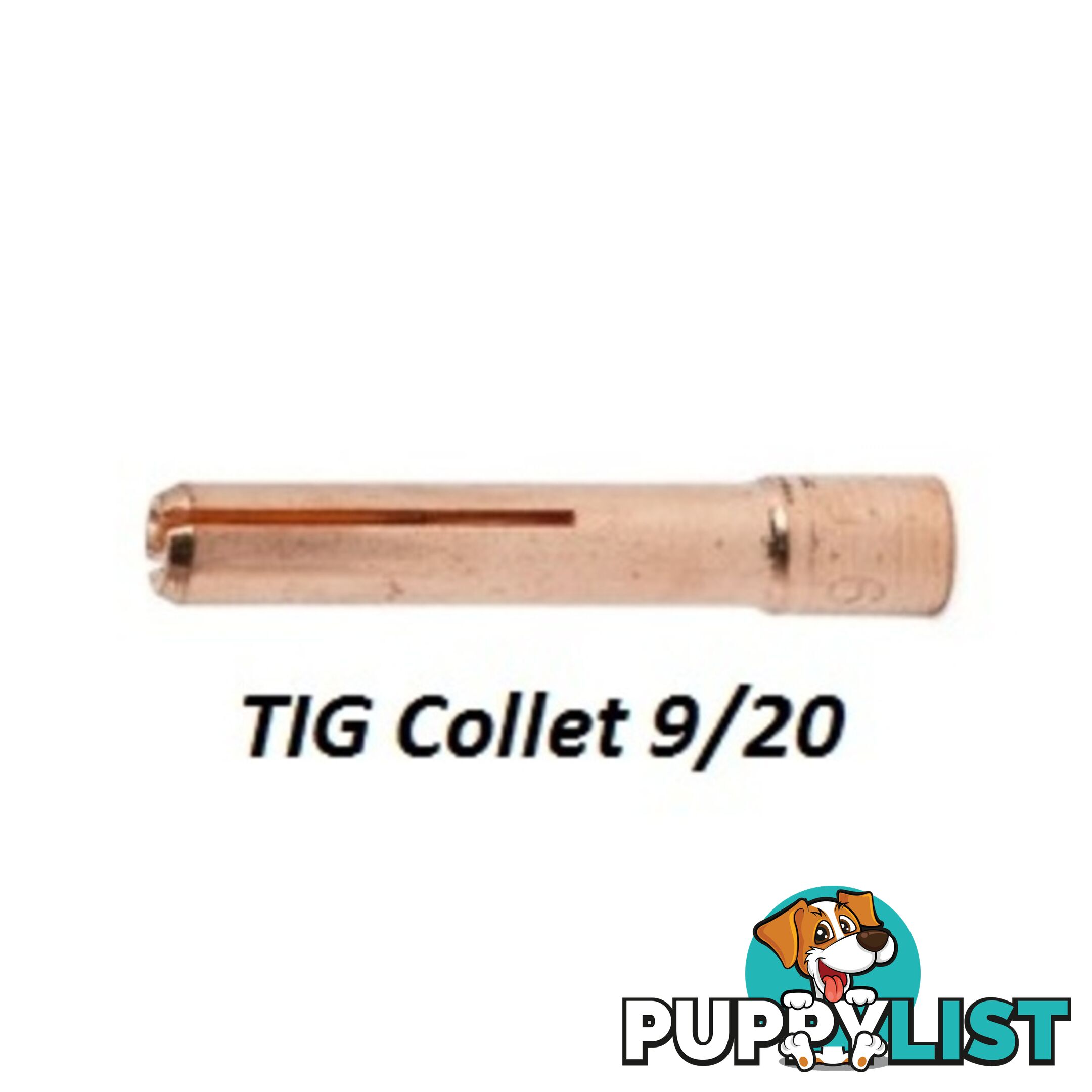 Collet 2.4mm For 9/20 Torch 13N23 Pkt : 5