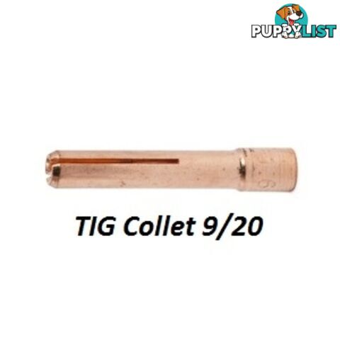 Collet 2.4mm For 9/20 Torch 13N23 Pkt : 5