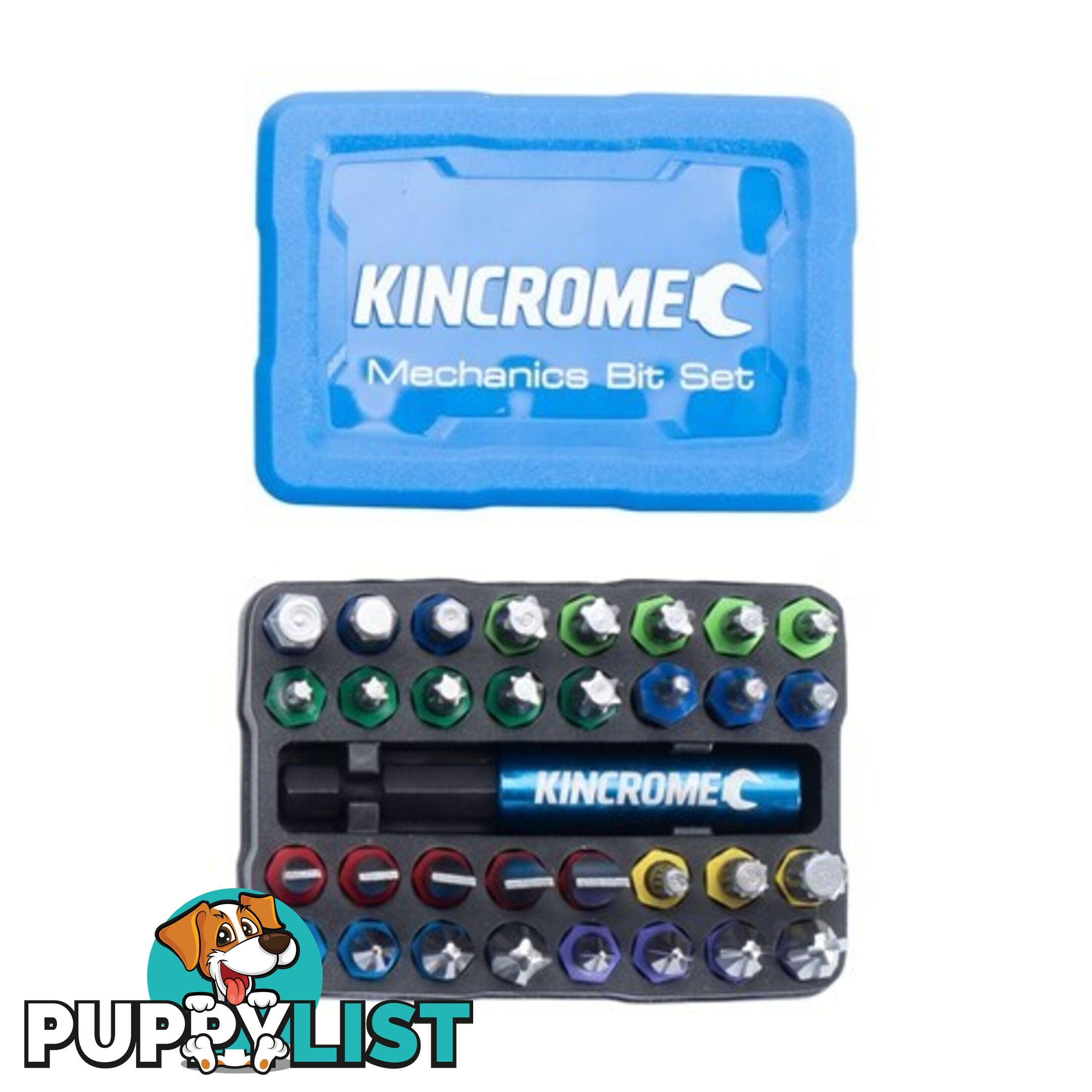 Mechanics Bit & Holder Set 33 Piece Kincrome 13650