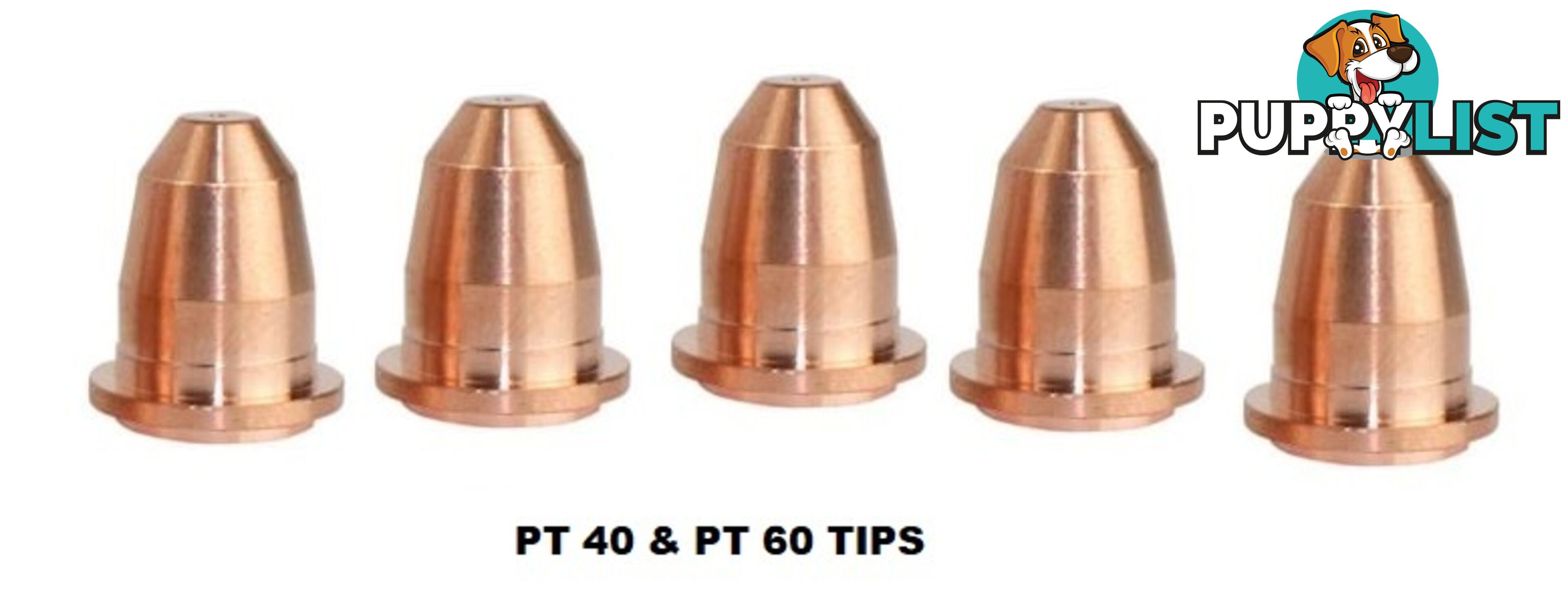 Plasma Tips 0.9mm 40A Pack of 5 Bossweld PD0116-09