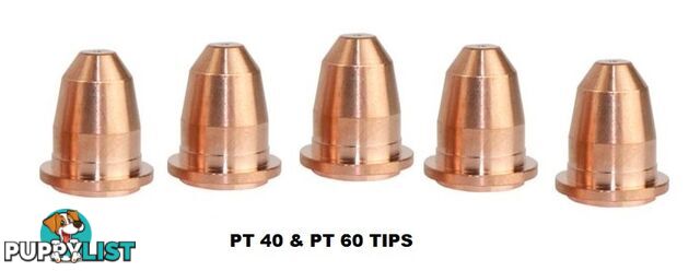 Plasma Tips 0.9mm 40A Pack of 5 Bossweld PD0116-09