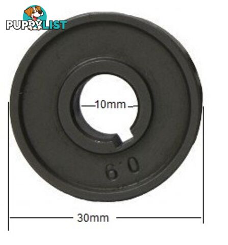 Feedroller 30mm OD 10mm ID Unimig FR3010