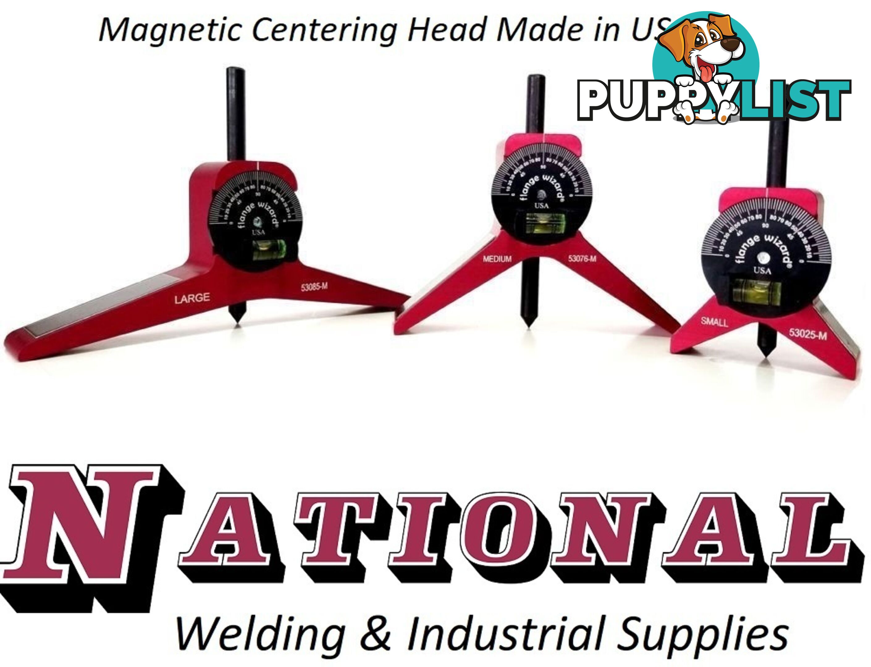 Magnetic Centering Head Large 53085-M for pipes 12â and larger 53085-M
