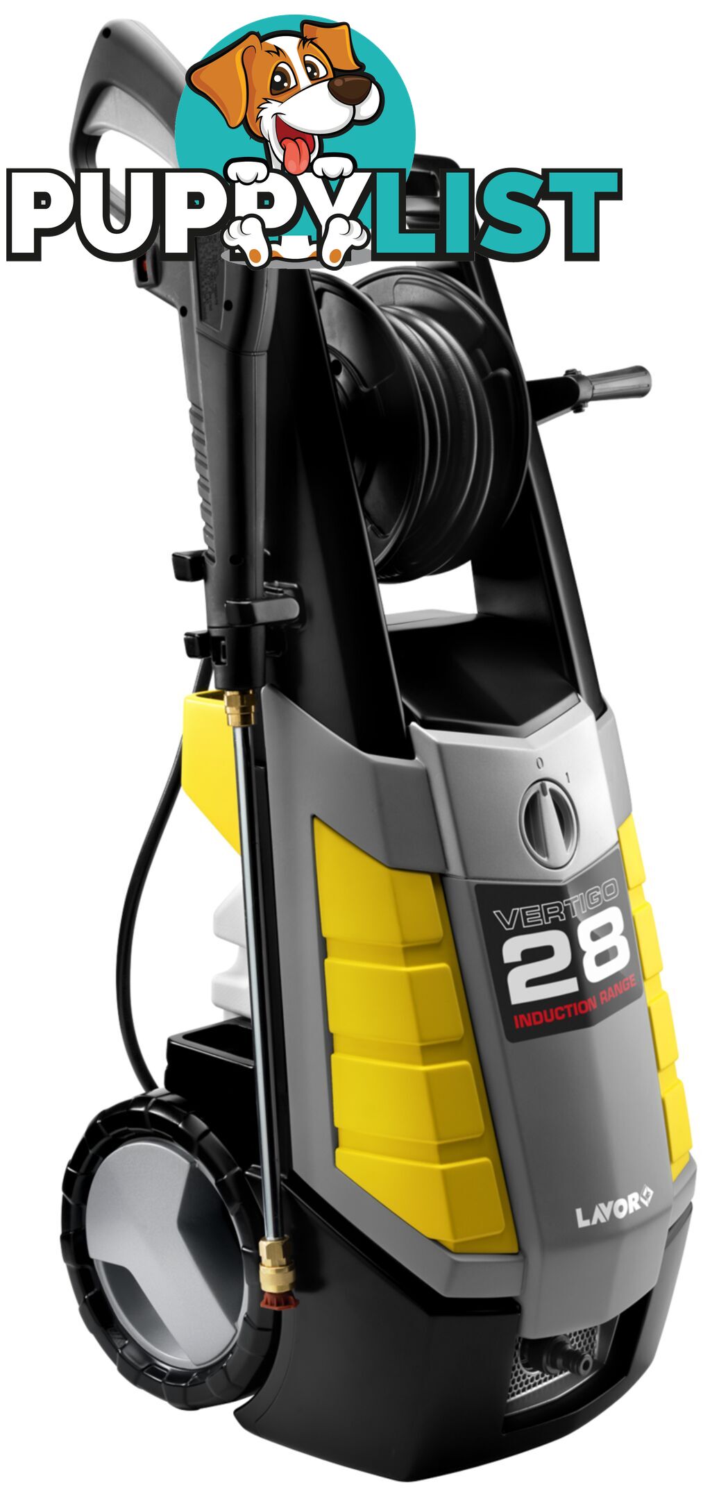 VERTIGO28 Pressure Cleaner 2.4KW Induction Electric 240V Motor Lavor 8.047.0063